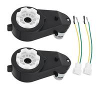 OTOTEC 2pcs 12V Electric Motor Gearbox Replacement Set 40000RPM RS550 Drive Motor Gear 40000 RPM Transmission Motor for Kids Car Toy