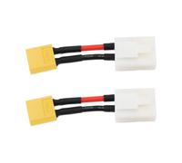 OTOTEC 2pcs 2-Pin 6.3mm to XT60 Lithium Battery Adapter Cable Compatible with Razor MX500 MX650 Electric Scooter Models