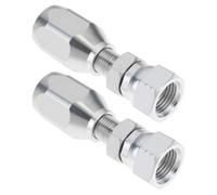 OTOTEC 2pcs 3/8'' BSP Reusable Hydraulic Hose Fittings for R1T 1SN 1 Wire Hose