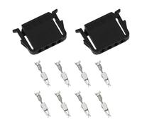 OTOTEC 2Pcs 4Pin Plug Housing 4D0972704 DJ7049B-2.8-21 Compatible with VW