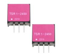 OTOTEC 2Pcs 5V 1A TSR 1-2450 Non Isolated DC/DC Converter Non-Isolated Power Module Converter Switching Regulatorfor Device Installations