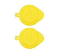 OTOTEC 2pcs Car Front Windshield Spray Cleaning Cover Replacement Part of Washer Bottle Cap 4783753 Compatible with Ford Kuga 2012 Yellow