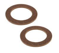 OTOTEC 2Pcs Car Fuel Cap Seal 59x40x2.5mm Cork Rubber Gasket Compatible with Mercedes-Benz W107 W108 W109 W110