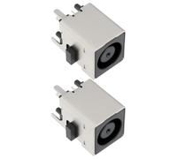 OTOTEC 2pcs DC Socket Power Jack Port Connector Compatible with HP All In One Computers