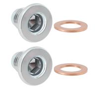OTOTEC 2PCS Drain Plug for Oil Pan FS5021249 995641400 Compatible with MAZDA 2 3 Saloon 3 6 Estate