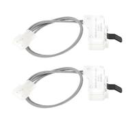 OTOTEC 2PCS Dryer Door Switch Replacement Part 3406108 AH11741702 AH346705 AP2947161 Compatible with Whirlpool Compatible with Kenmore Replacement Door Switch Assembly