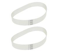 OTOTEC 2pcs Lathe Drive Belt 1.5M x 90 Teeth 424mm Length Mini Lathe Timing Belt Transparent Polyurethane Transmission Accessory for 0618 0618?3B Mini Lathes