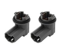 OTOTEC 2pcs License Plate Lamp Bulb Socket Base 81275-02080 Compatible with Toyota Corolla 2004-2009
