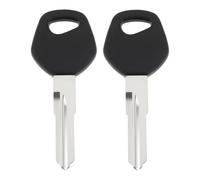 OTOTEC 2PCS Motorcycle Right Slot Key Blank Uncut Compatible with Yamaha Compatible with Honda