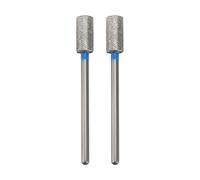 OTOTEC 2Pcs Nail Drill Bits Diamond Drill Bits 2.35mm Handle Diameter Cuticle Bit for Electric Nail Drill, for Nail Care Foot Care Home Salon & DIY, Medium