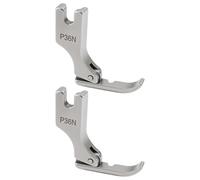 OTOTEC 2pcs Right Sewing Machine Zipper Presser Foot P36N Compatible with Singer Compatible with Brothers