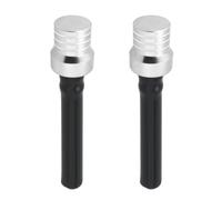 OTOTEC 2pcs Silver Motocross Breather Hose Motorcycle Fuel Tank Breather Vent Hose Compatible with MX Compatible with Enduro Compatible with Trials