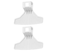 OTOTEC 2PCS Washing Machine Door Handle Lever Compatible with Beko Washing Machines Replacement Accessories OEM 2828780100 White