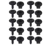 OTOTEC 30 Sets Car Headlight Battery Cover Trim Screws Kit 7H0915450 for T5 Plastic Retainer Clips for Landing Panel/Headlight/Battery/Engine Cover