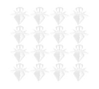 OTOTEC 30pcs Side Door Moulding Panel Trim Clips Plastic Strip 856560 856548 Compatible with Peugeot Expert Compatible with Citroen C4 White