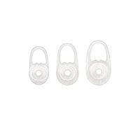 OTOTEC 3pcs Eartips Earbud Silicone Ear-Tips Compatible with Plantronics Voyager Edge V3200/V3240/V3280 Wireless Bluetooth Headset Transparent Mix Size