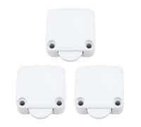 OTOTEC 3pcs Wardrobe Cabinet Light Switch Model 202A 2A 250V Automatic Reset Door Switch White