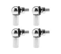 OTOTEC 4Pcs Angle Linkage Ball Joint Kit, with Spring Clip Dust Seal CS DIN 71802 Gear Linkage Replacements -M10 (RH)