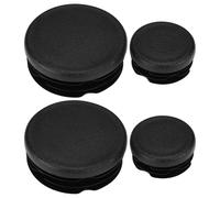 OTOTEC 4pcs Motorcycle Frame End Caps Motorbike Frame Hole Cover Caps Motorcycle Decorative Accessories Compatible with Z900 2017-2022 Black