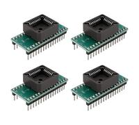OTOTEC 4Pcs PLCC32 to DIP32 Programmer IC Adapter Socket Compatible with Willem Compatible with Xeltek for TL866 II plus