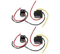 OTOTEC 4x H4 H7 Headlight Bulb Repair Wiring Harness Plug 12/24V for Car Headlamp Bulb Holder Replacement