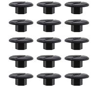 OTOTEC 50Pcs 4mm Unthreaded Plastic Nuts Black for Wheel Arch Trim Panel Splash Guard Undertray Bumper 2019900050 51711958025