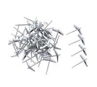 OTOTEC 50pcs Rust Resistance Round Head M4 Spring Toggle Anchors Bolt Wing Nut Assortment Kit for Hanging Items