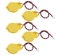 OTOTEC 5PCS 3V CR2032 BIOS CMOS Battery with Wire Leads & Wire Connector for Computer PDA IC Card Electronic Clock Watch Wearable Electronic Device Tracking Unit