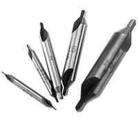 OTOTEC 5pcs HSS High Speed Steel Center Combined Countersink Spotting Drill Bits Tool