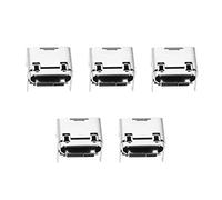 OTOTEC 5PCS Micro USB Charging Port Connector Module Compatible with JBL Charge 3 Bluetooth Speaker Replacement Socket DC Jack Soldering