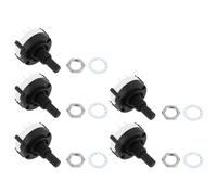 OTOTEC 5pcs Rotary Switch 26x38mm Step Switch 0.3 A 125-250V for PCB Mounting (1 Pole 12 Way)
