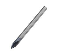 OTOTEC 60° 3 Flutes Chamfer End Mill 60 Degree Milling Cutter V Groove Router Bit Milling Accessories for Carving V Groove CNC Lettering and Signs