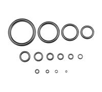 OTOTEC 60Pcs 14 Sizes Fishing Rod Guide Kit Fishing Rod Ceramic Guides Ring #2#3#4#5#5.5#6#7#8#10#12#30 Fishing Rod Eye Replacement Kit