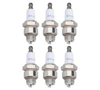 OTOTEC 6pcs M14x1.25 B4-LM B4LM Spark Plug Suitable for Small Engine Garden Tools Lawn Mower Chain Saw Brush Cutter (5.8x2.3x2cm)