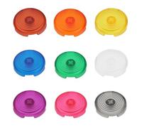 OTOTEC 9Pcs 30mm Colorful Button Caps Arcade Mechincal PushButtons Compatible with Cherry MX Switches Caps Compatible with Kailh Box Switches Caps