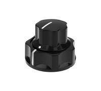 OTOTEC Bass Stacked Control Knob 00494110000 Compatible with Fender 3/16" Top And 1/4" Bottom Shaft Mini Stack Pots