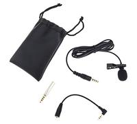 OTOTEC Clip on Microphone, Lavalier Lapel Omnidirectional Microphone Kit Professional Mini Smartphones Clip On Microphone Noise Cancelling Mic for Blogger Voice Podcast Interview Video