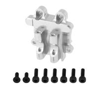 OTOTEC RC Car Rear Diff Cover Aluminum 7075 Differential Cover Compatible with ARRMA 1/18 Granite Typhon Mojave Grom Nascar, Silver