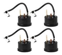 OTOTEC Refrigerator Compressor Thermal Overload Protector 1/4HP 180W 4 Pack Compatible with 1/4HP Compressors Auto Reset