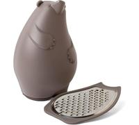 OTOTO Barry The Bear Box Cheese Shredder - Compact Stainless Steel Food Grater & Shredder - Fun Kitchen Gadget