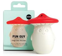 OTOTO Fun Guy Fridge Deodorizer - Food-Grade Fridge Smell Eliminator - Dishwasher Safe and BPA Free Refrigerator Baking Soda Deodorizer Holder- 2.75 x 2.75 x 3.38 inches