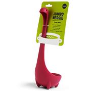 OTOTO Jumbo Nessie Soup Ladle - Big Ladles for Cooking, Serving Soup, Stew, Gravy - BPA-Free, Dishwasher Safe & Heat Resistant Silicone Ladle