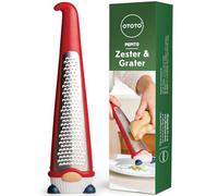 OTOTO New Pepito Gnome Zester - Grater for Parmesan Cheese, Gnome Gifts, for Kitchen, Garlic Grater, Citrus Lemon Zester, Cute Kitchen Accessories Unique Gadgets, Mushroom Gifts