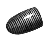 OTOZUM Car Interior Compatible with Genesis G70 2019 2020 2021 2022 Carbon Fiber Pattern Gear Shift Knob Cover Trim Interior Accessories