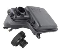 OTOZUM Coolant Radiator Tank Compatible With BMW For E65 E66 730Li 735Li 740Li 745Li 750Li 760Li 17137647713 17117639022 Coolant Overflow Expansion Recovery Tank With Cap