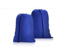OTraki 2-Pack Travel Laundry Bags 70x90cm, Waterproof Dirty Laundry Hamper, Drawstring Laundry Bag, Large Foldable Laundry Bag with Drawstring for Camping, Dormitories and Travel Laundry Room, Black