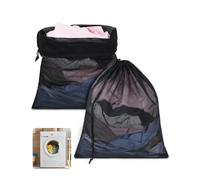 OTraki 2 Pcs Mesh Laundry Bags 50x60 cm Travel Washing Machine Net Bags