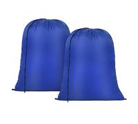 OTraki 2Pcs Travel Laundry Bags, 70x90cm Drawstring Bag Large Laundry Bags for Travelling Foldable Storage Bag Dirty Laundry Bag for Hamper Basket Home College Dorm Camp