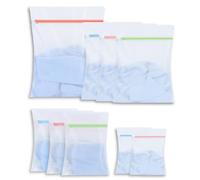 OTraki 9 PCS Mesh Laundry Bags, 4 Sizes Laundry Bags for Washing Machine, Delicates Laundry Bag with Zips Reusable Washing Machine Bag for Clothes Bra Lingerie Socks