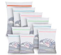 OTraki Mesh Laundry Bag, 9 PCS 4 Sizes Laundry Mesh Bag with Zips Laundry Bags for Washing Machine Reusable Washing Machine Bag Delicates Laundry Bag for Bra Lingerie Socks